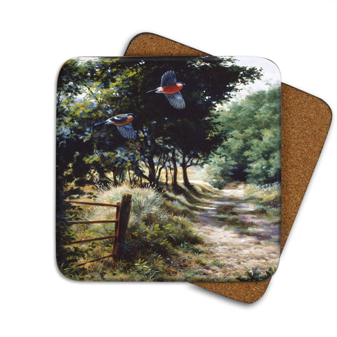 High-Quality Bullfinch Coaster