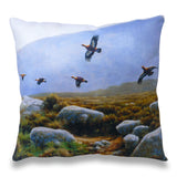 Red Grouse Flight Scatter Cushion