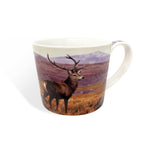 Highland Stag bone china mug